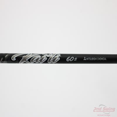 Used W/ TaylorMade RH Adapter Mitsubishi Rayon Kai'li White DarkWave 60 Driver Shaft Stiff 42.75in