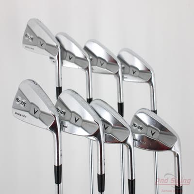 Callaway Razr X Muscleback Iron Set 3-PW Project X Rifle 6.0 Steel Stiff Right Handed +3/4"
