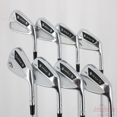 Callaway Apex MB 24/Apex CB 24 Combo Iron Set 4-GW Project X IO 5.5 Steel Regular Right Handed STD