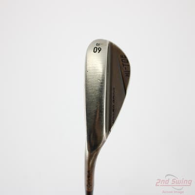 TaylorMade Milled Grind HI-TOE 3 Copper Wedge Lob LW 60° 10 Deg Bounce Stock Steel Stiff Left Handed 34.5in