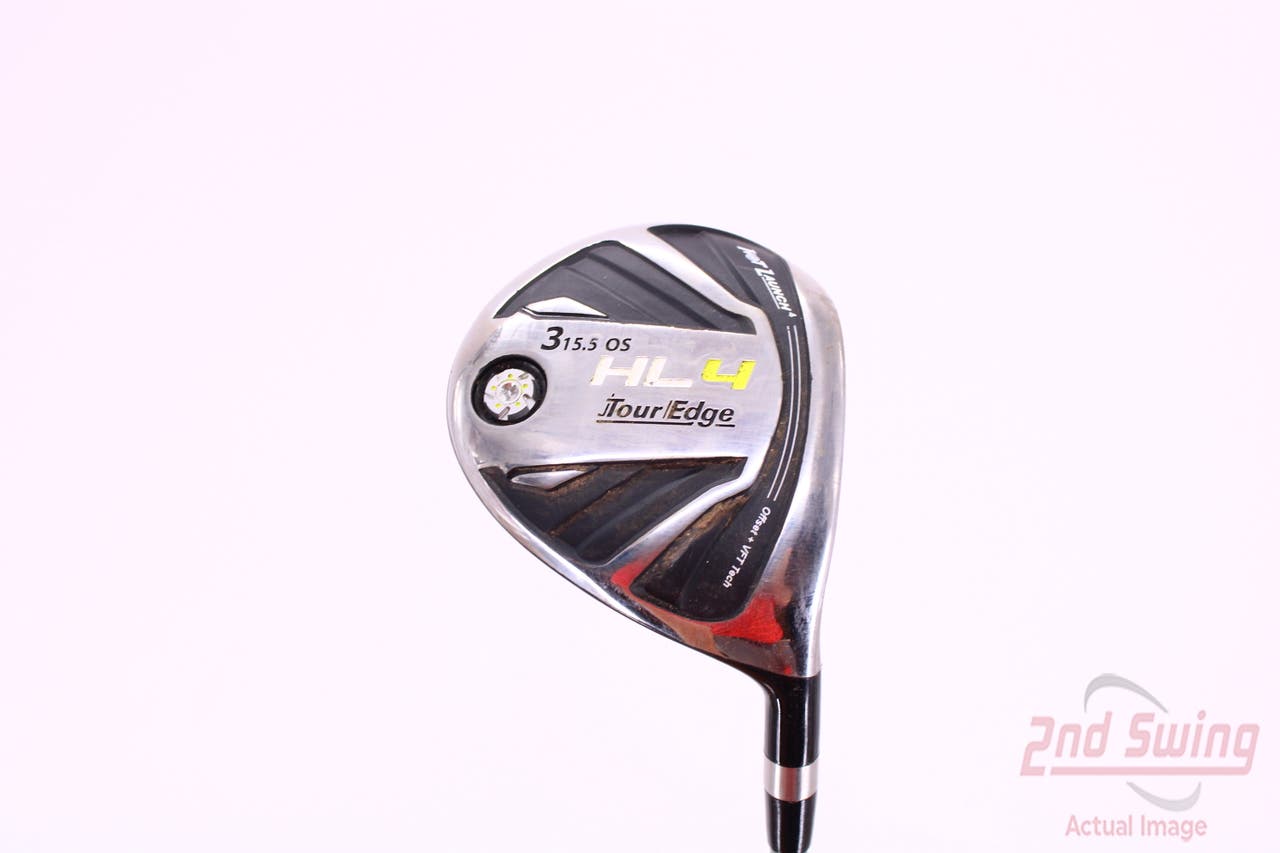 Tour Edge Hot Launch 4 Offset Fairway Wood 3 Wood 3W 15.5° UST Mamiya HL4 Graphite Regular Right Handed 43.5in
