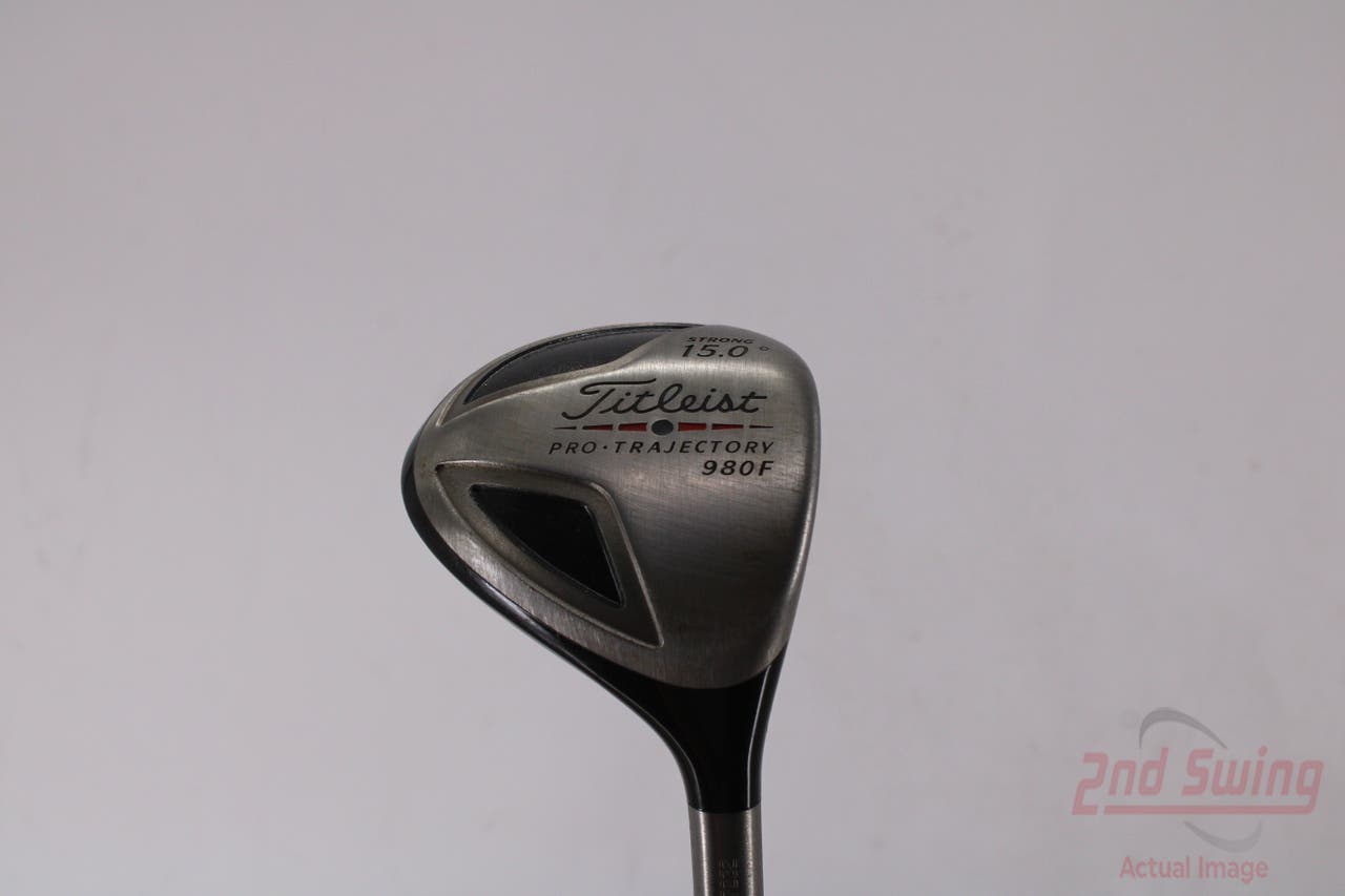 Titleist 980 F Strong Fairway Wood 3 Wood 3W 15° Dynalite Gold SL S300 Steel Stiff Right Handed 42.5in