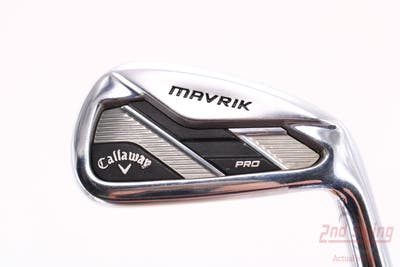 Callaway Mavrik Pro Single Iron 7 Iron True Temper Elevate 105 VSS Steel Stiff Right Handed 36.75in
