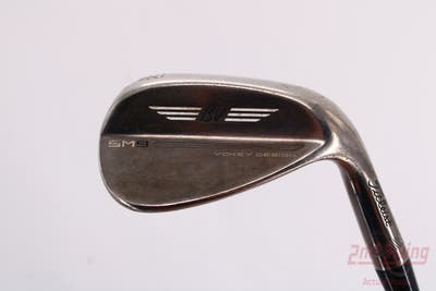 Titleist Vokey SM9 Brushed Steel Wedge Gap GW 52° 8 Deg Bounce F Grind Titleist Vokey BV Steel Wedge Flex Right Handed 35.25in