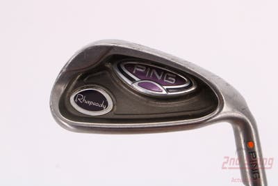 Ping Rhapsody Wedge Pitching Wedge PW Ping ULT 129I Ladies Graphite Ladies Right Handed Orange Dot 35.0in