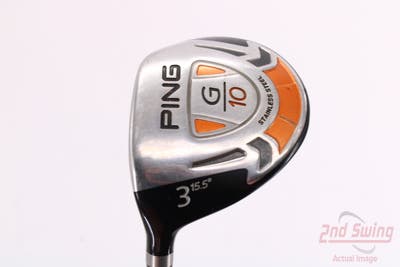 Ping G10 Fairway Wood 3 Wood 3W 15.5° Ping TFC 129F Graphite Stiff Left Handed 42.5in
