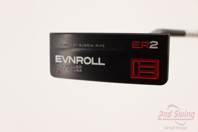 Evnroll ER2 Mid Blade Black Putter Steel Right Handed 35.0in