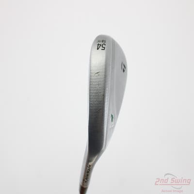TaylorMade Milled Grind 4 Chrome Wedge Sand SW 54° 11 Deg Bounce SB Dynamic Gold Tour Issue 115 Steel Wedge Flex Left Handed 35.0in