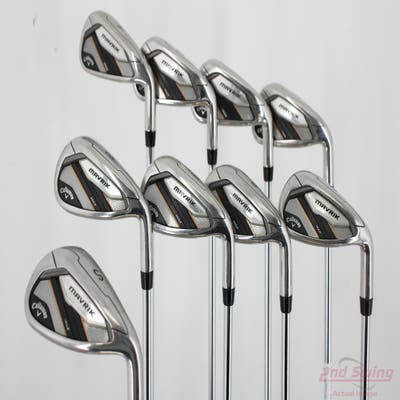 Callaway Mavrik Max Iron Set 4-PW AW SW True Temper Elevate MPH 95 Steel Regular Right Handed -1/4"