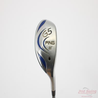 Ping G5 Hybrid 4 Hybrid 22° Ping TFC 100H Graphite Regular Right Handed 39.5in