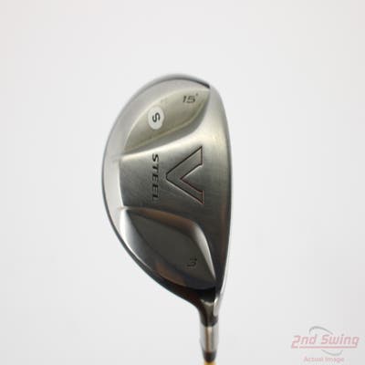 TaylorMade V Steel Fairway Wood 3 Wood 3W 15° UST Proforce 65 Graphite Stiff Right Handed 43.0in