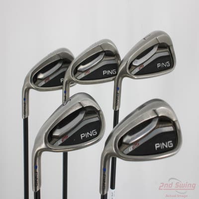 Ping G25 Iron Set 7-PW SW Ping TFC 189i Graphite Senior Left Handed Blue Dot +1/4"