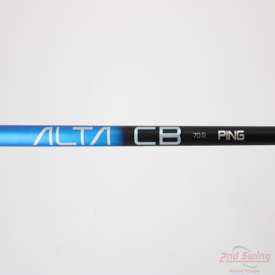 Used W/ Ping RH Adapter Ping Alta CB Blue 70 Hybrid Shaft Regular 37.75in
