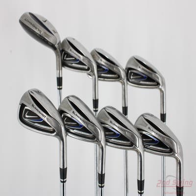 Nike 2010 Slingshot Hybrid Iron Set 3-PW Stock Steel Uniflex Right Handed STD