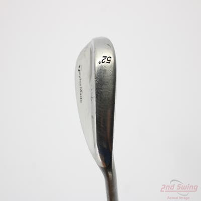 TaylorMade Rac Chrome Wedge Gap GW 52° 8 Deg Bounce Stock Steel Wedge Flex Right Handed 36.0in