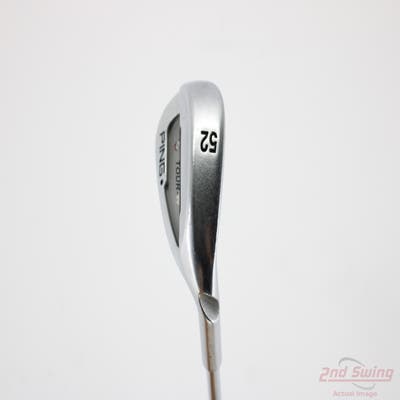 Ping Tour-W Brushed Silver Wedge Gap GW 52° 12 Deg Bounce W Grind Ping AWT Steel Stiff Right Handed Black Dot 35.75in