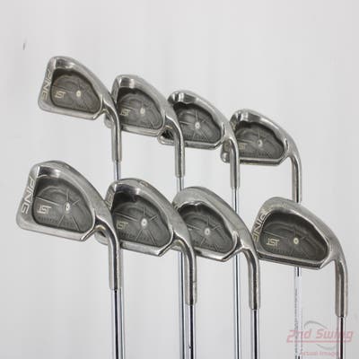 Ping ISI Iron Set 4-PW SW Ping JZ Steel Stiff Right Handed White Dot +1/4"