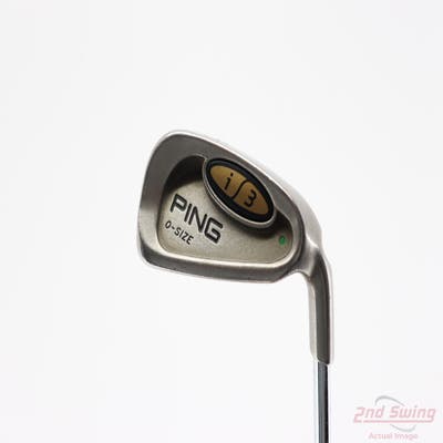 Ping i3 Oversize Single Iron 6 Iron Ping JZ Steel Stiff Right Handed Green Dot 37.5in