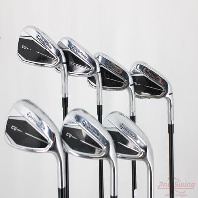 TaylorMade Qi Iron Set 5-PW AW Fujikura Ventus TR Blue 5 Graphite Senior Right Handed STD