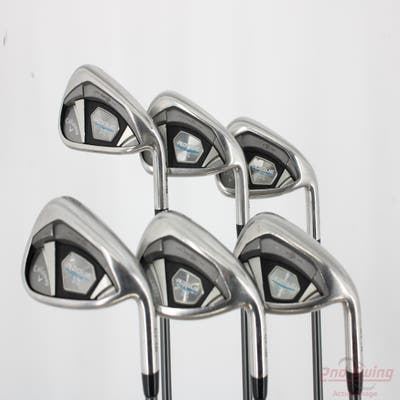 Callaway Rogue X Iron Set 6-PW AW Aldila Synergy Blue 60 Graphite Senior Right Handed +1/4"