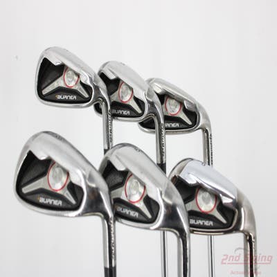TaylorMade 2009 Burner Iron Set 5-PW Project X Flighted 6.0 Steel Stiff Right Handed STD