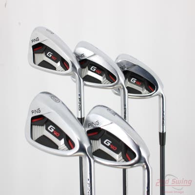 Ping G410 Iron Set 6-PW Graphite Senior Right Handed Blue Dot +1/4"