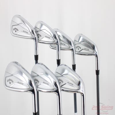 Callaway Elyte Iron Set 5-GW UST Recoil Dart HDC 70 Graphite Regular Right Handed +1/2"
