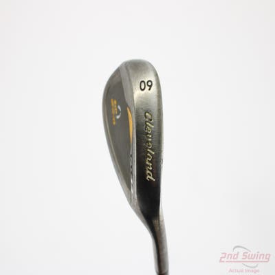 Cleveland CG14 Gunmetal Wedge Lob LW 60° 12 Deg Bounce M Grind Cleveland Traction Wedge Steel Wedge Flex Right Handed 35.5in