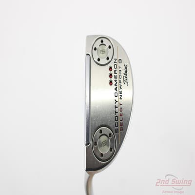 Titleist Scotty Cameron 2018 Select Newport 3 Putter Steel Left Handed 33.5in