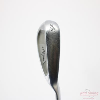 Callaway Mack Daddy CB Wedge Lob LW 60° 12 Deg Bounce FST KBS Hi-Rev 2.0 105 Steel Wedge Flex Right Handed 35.0in