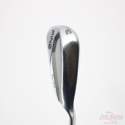Ping Glide 3.0 Wedge Lob LW 58° 8 Deg Bounce Z-Z 115 Wedge Steel Wedge Flex Right Handed Black Dot 35.25in