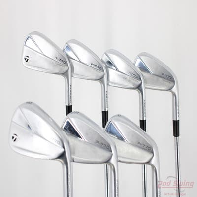 TaylorMade 2023 P770 Iron Set 4-PW Stock Steel Stiff Right Handed +1/2"