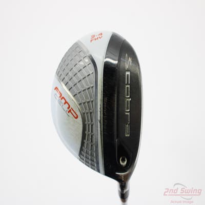 Cobra AMP Cell Silver Fairway Wood 3-4 Wood 3-4W Cobra Fujikura Fuel Graphite Regular Right Handed 43.5in