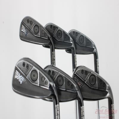PXG 0311 XP GEN6 Double Black Iron Set 5-PW FST KBS Tour Lite Steel Stiff Right Handed -1/2"