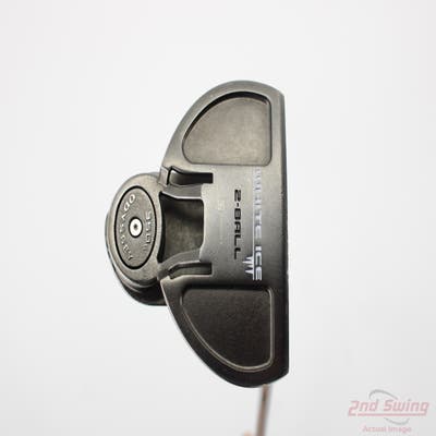 Odyssey White Ice 2-Ball Lined Putter Steel Right Handed 33.25in