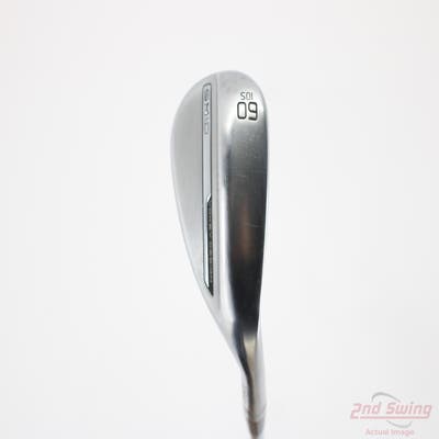Titleist Vokey SM10 Tour Chrome Wedge Lob LW 60° 10 Deg Bounce S Grind Titleist Vokey BV Steel Wedge Flex Right Handed 35.25in