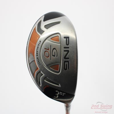 Ping G10 Fairway Wood 3 Wood 3W 15.5° Ping TFC 129F Graphite Regular Right Handed 43.0in