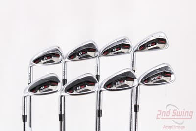 Ping G410 Iron Set 4-GW Project X Rifle 6.0 Steel Stiff Left Handed Black Dot 38.5in
