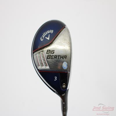 Callaway 2014 Big Bertha Fairway Wood 3 Wood 3W 15° Mitsubishi Rayon Fubuki Z 65 Graphite Regular Right Handed 43.5in