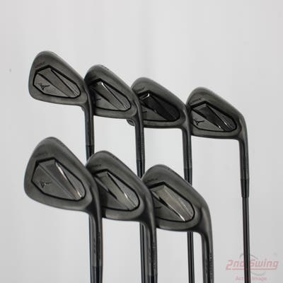 Mizuno JPX 925 Forged Black Iron Set 4-PW True Temper Dynamic Gold Mid 115 TI S400 GunMetal Steel Stiff Right Handed STD