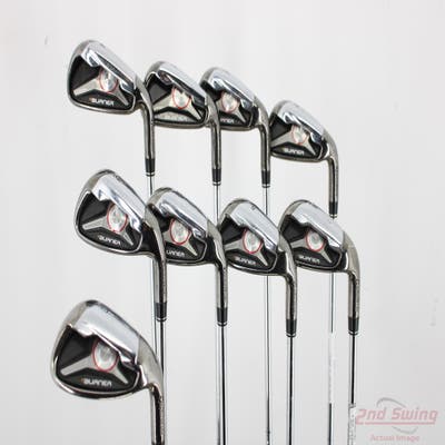 TaylorMade 2009 Burner Iron Set 4-GW TM Burner Superfast 85 Steel Regular Right Handed +1/2"