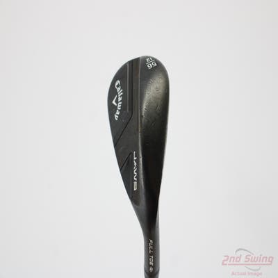 Callaway Jaws Full Toe Raw Black Wedge Lob LW 56° 12 Deg Bounce True Temper Dynamic Gold Spinner Tour Issue Steel Wedge Flex Right Handed 35.25in