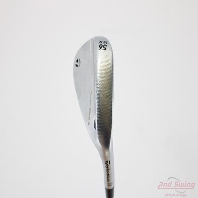 TaylorMade Milled Grind 3 Raw Chrome Wedge Lob LW 56° 12 Deg Bounce SB True Temper Dynamic Gold Tour Issue S200 Steel Stiff Right Handed 35.0in