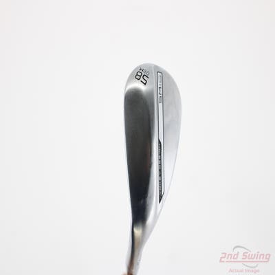Titleist Vokey SM10 Tour Chrome Wedge Lob LW 58° 8 Deg Bounce M Grind Titleist Vokey BV Steel Wedge Flex Left Handed 35.25in