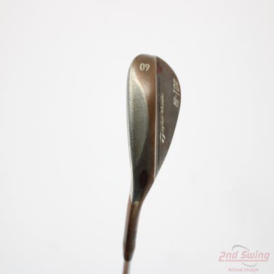 TaylorMade Milled Grind HI-TOE Wedge Lob LW 60° Titleist Vokey BV Steel Wedge Flex Left Handed 35.5in