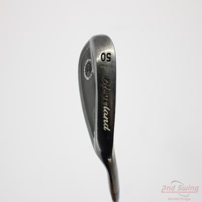Cleveland CG14 Black Tour Zip Grooves Wedge Gap GW 50° 8 Deg Bounce Cleveland Traction Wedge Steel Wedge Flex Right Handed 36.0in