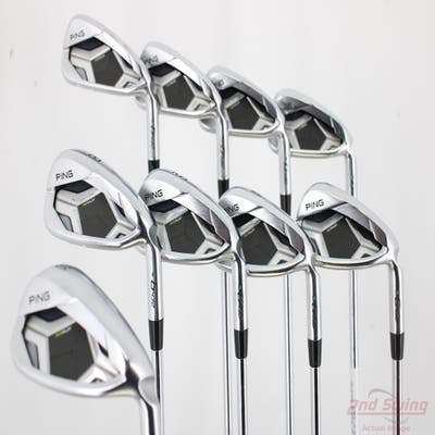 Ping G430 Iron Set 4-PW AW GW AWT 2.0 Steel Stiff Right Handed Green Dot +3/4"