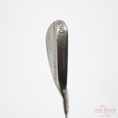 Titleist Vokey SM9 Raw Wedge Gap GW 52° 12 Deg Bounce F Grind True Temper Dynamic Gold Mid X100 Tour Issue Steel X-Stiff Right Handed 36.25in