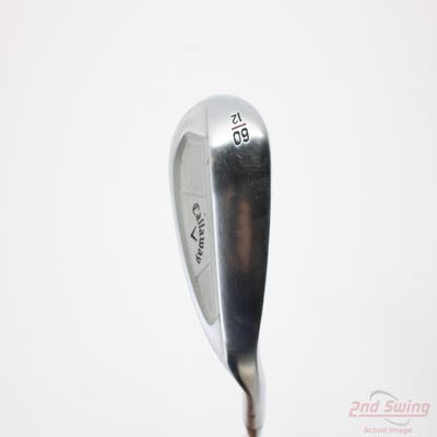 Callaway CB Wedge Lob LW 60° 12 Deg Bounce Callaway Stock Steel Steel Wedge Flex Right Handed 35.0in