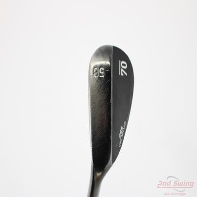 Sub 70 286 Forged Black Wedge Lob LW 58° FST KBS Tour 80 Graphite Stiff Left Handed 36.5in
